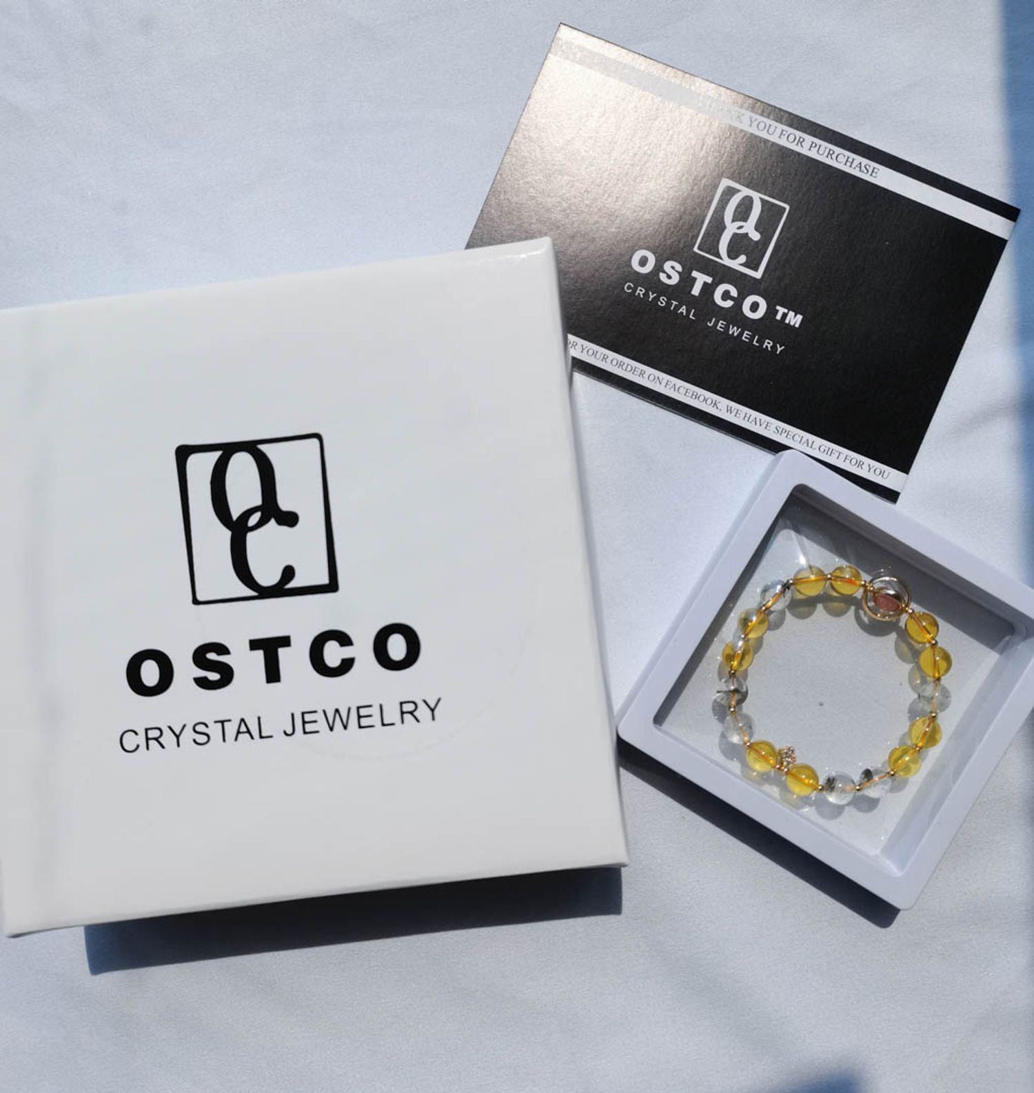 OSTCO CRYSTAL JEWELRY | 附送精美礼盒包装