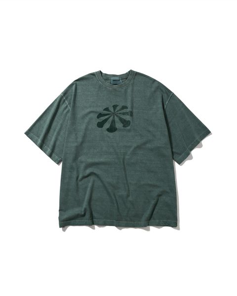 【ANGLAN】Linen Patchwork Half Tee ANGLAN MADE – Efact.shop