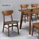 1桌4椅(咖啡布椅)