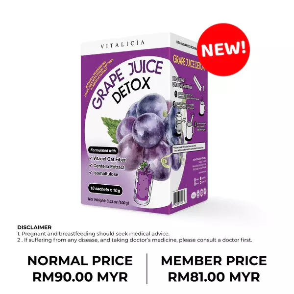VITALICIA Grape Juice Detox (GJD) avenys.my