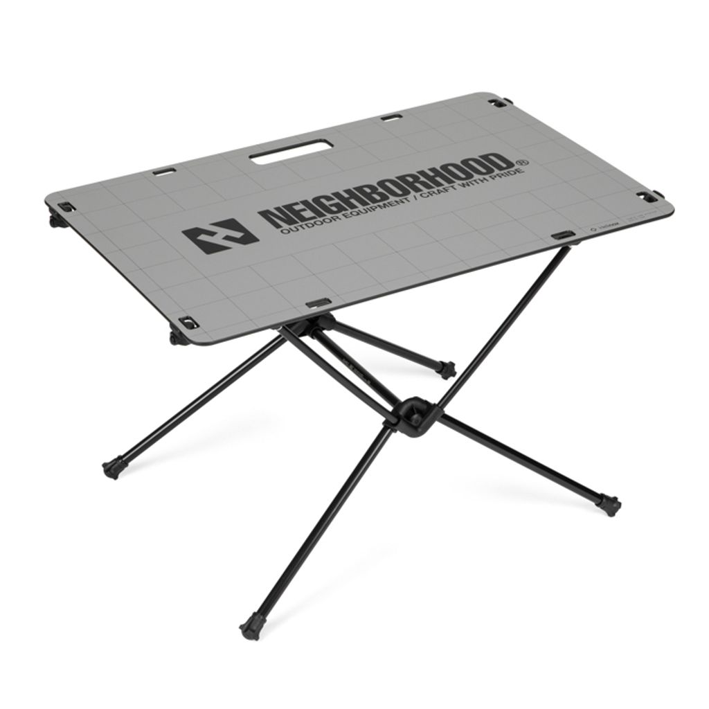 NEIGHBORHOOD X Helinox Table One Solid Top / Grey 硬板戰術桌– 三遷 