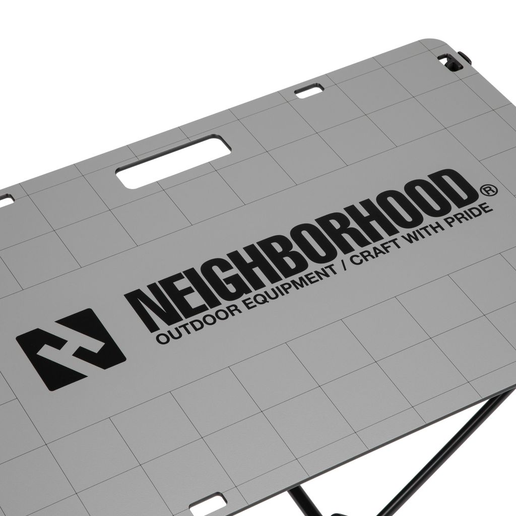 NEIGHBORHOOD X Helinox Table One Solid Top / Grey 硬板戰術桌– 三遷 