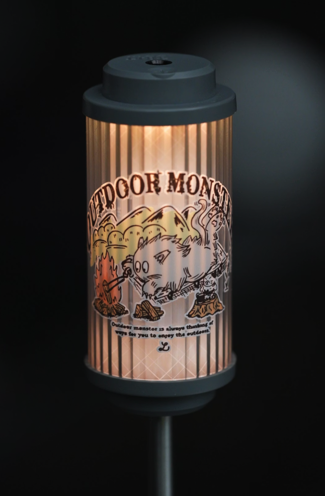 BURNFREELY x アウトドアモンスター x 38灯 BURNFREELY x アウトドアモンスター x 38灯