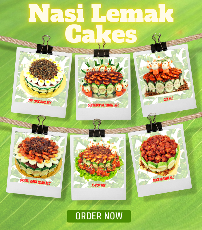 NASI LEMAK CAKES | Eats & Treats Bakery