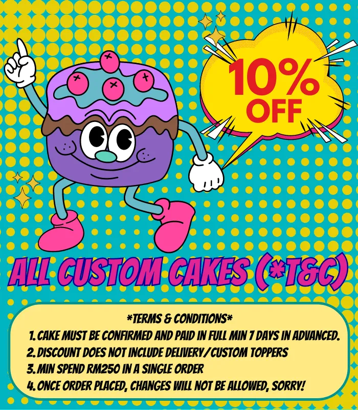 10% off CUSTOM CAKES | Eats & Treats Bakery
