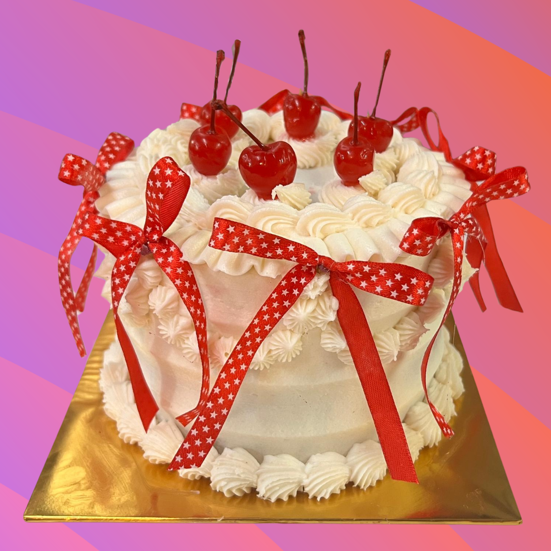 Coquette Bow Cake