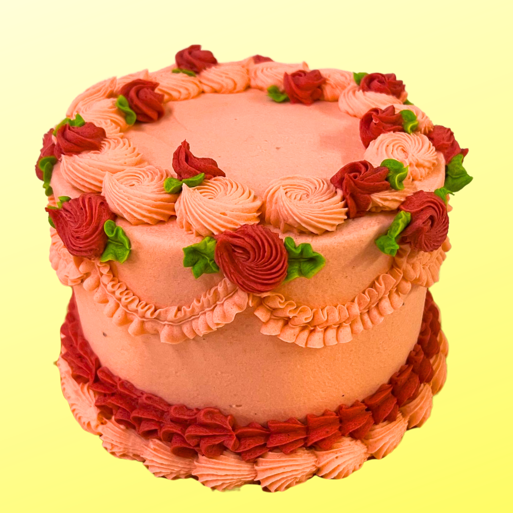 Vintage Buttercream Cake