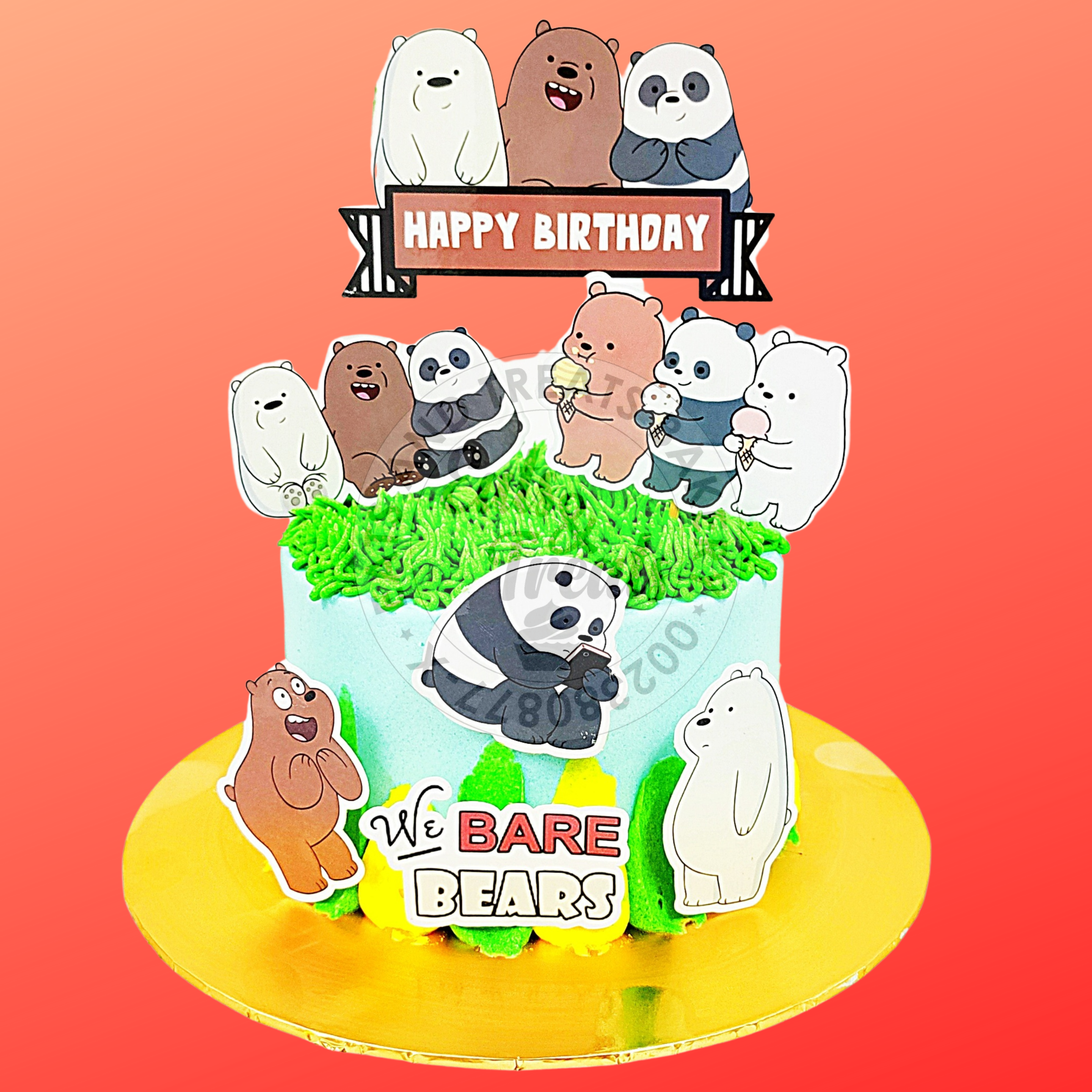 We Bare Bears 5 inch