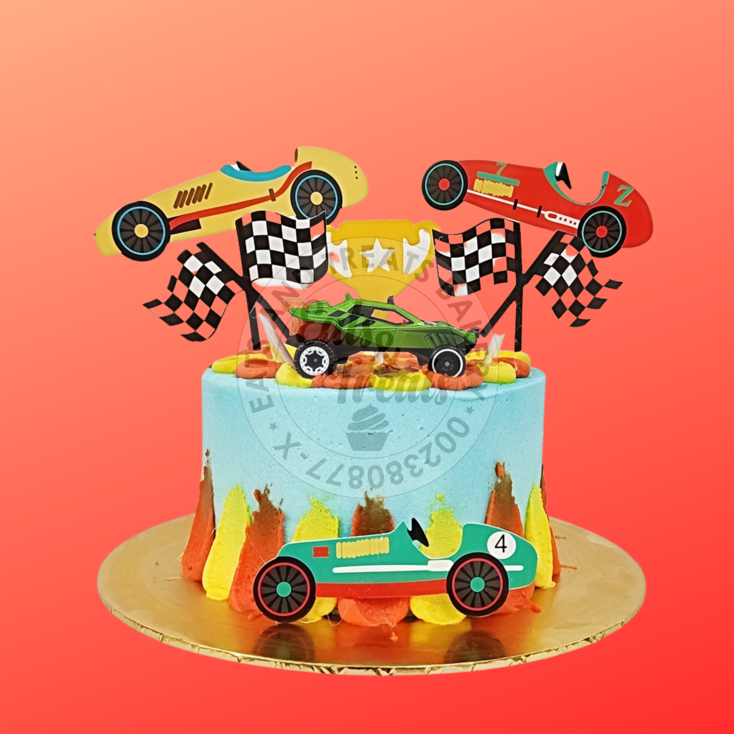 Race Car 5 inch