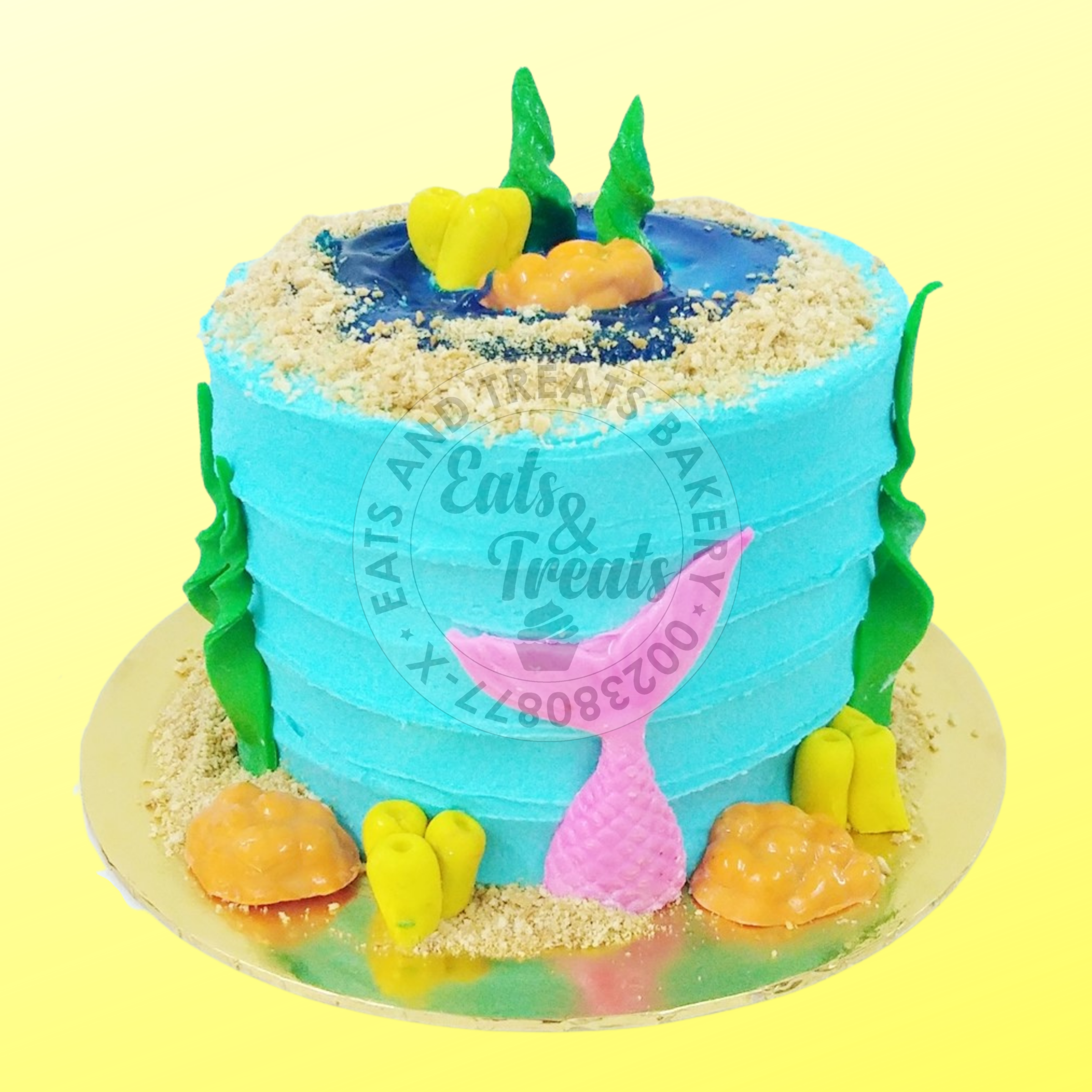 Mermaid and Corals 5 inch