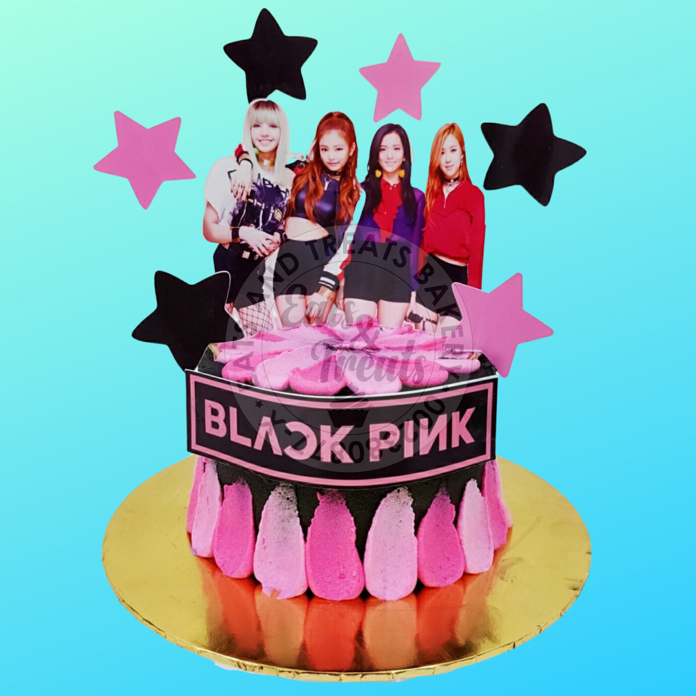 Black Pink 5 inch