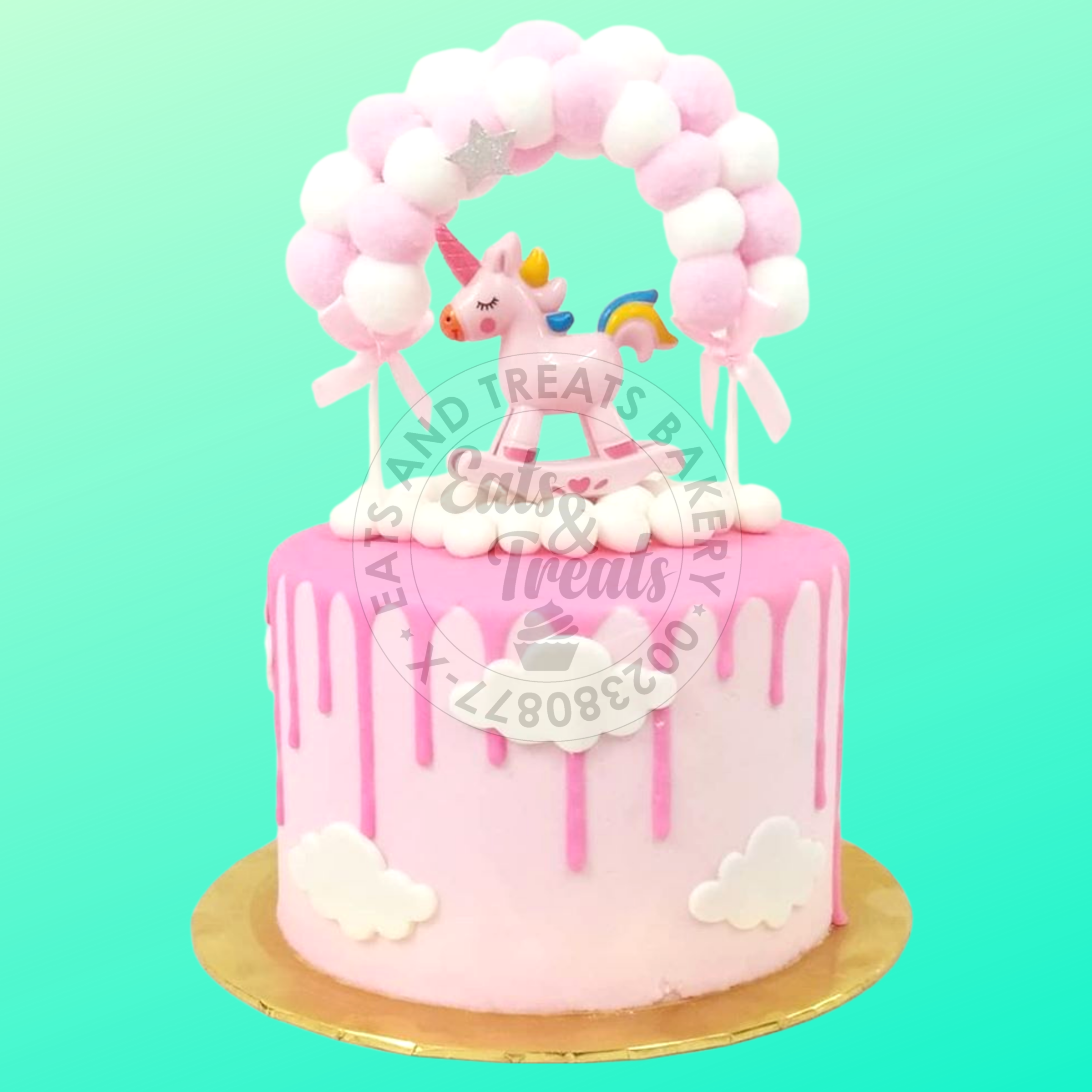 Baby Girl Unicorn 5 inch