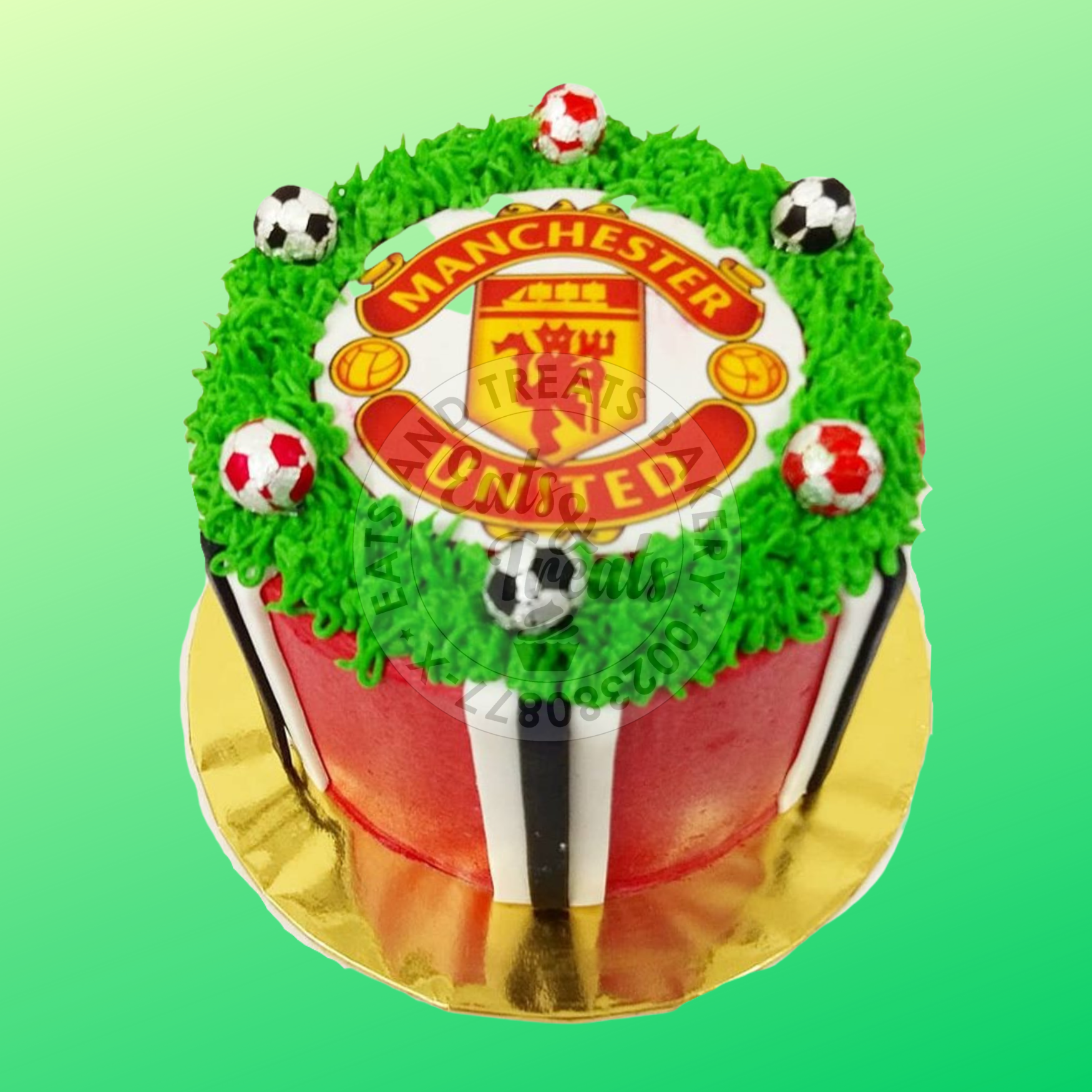 Penang,Butterworth Manchester United Theme Buttercream Cake from SWEET  CREATIONS BAKING VENTURE
