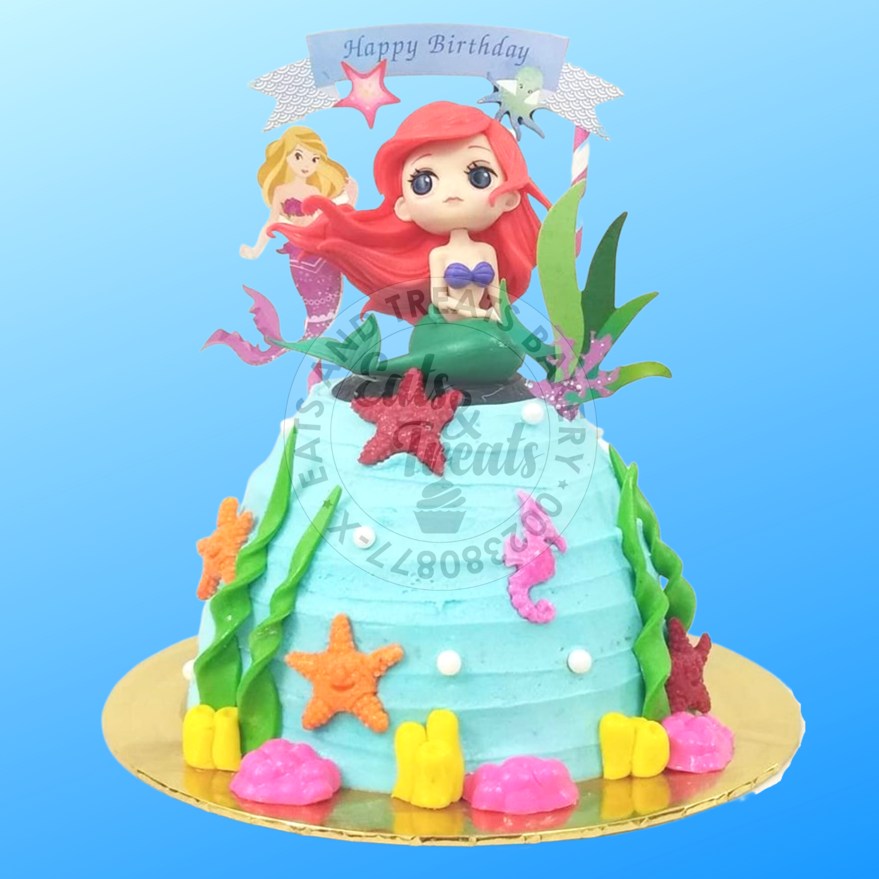 Mermaid Under the Sea