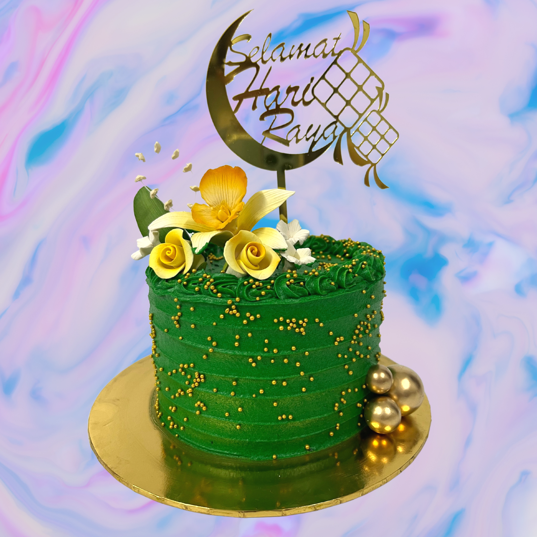 Emerald Raya Cake