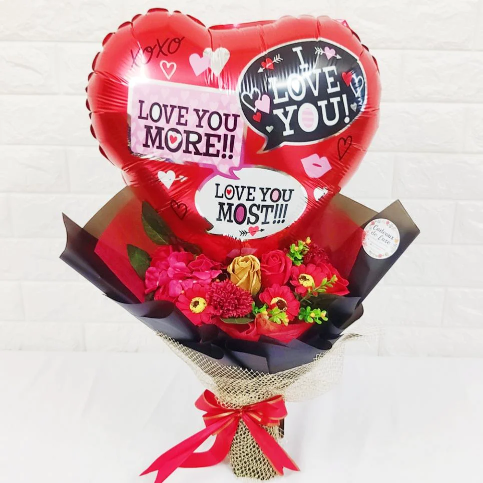 Red Foil Heart
