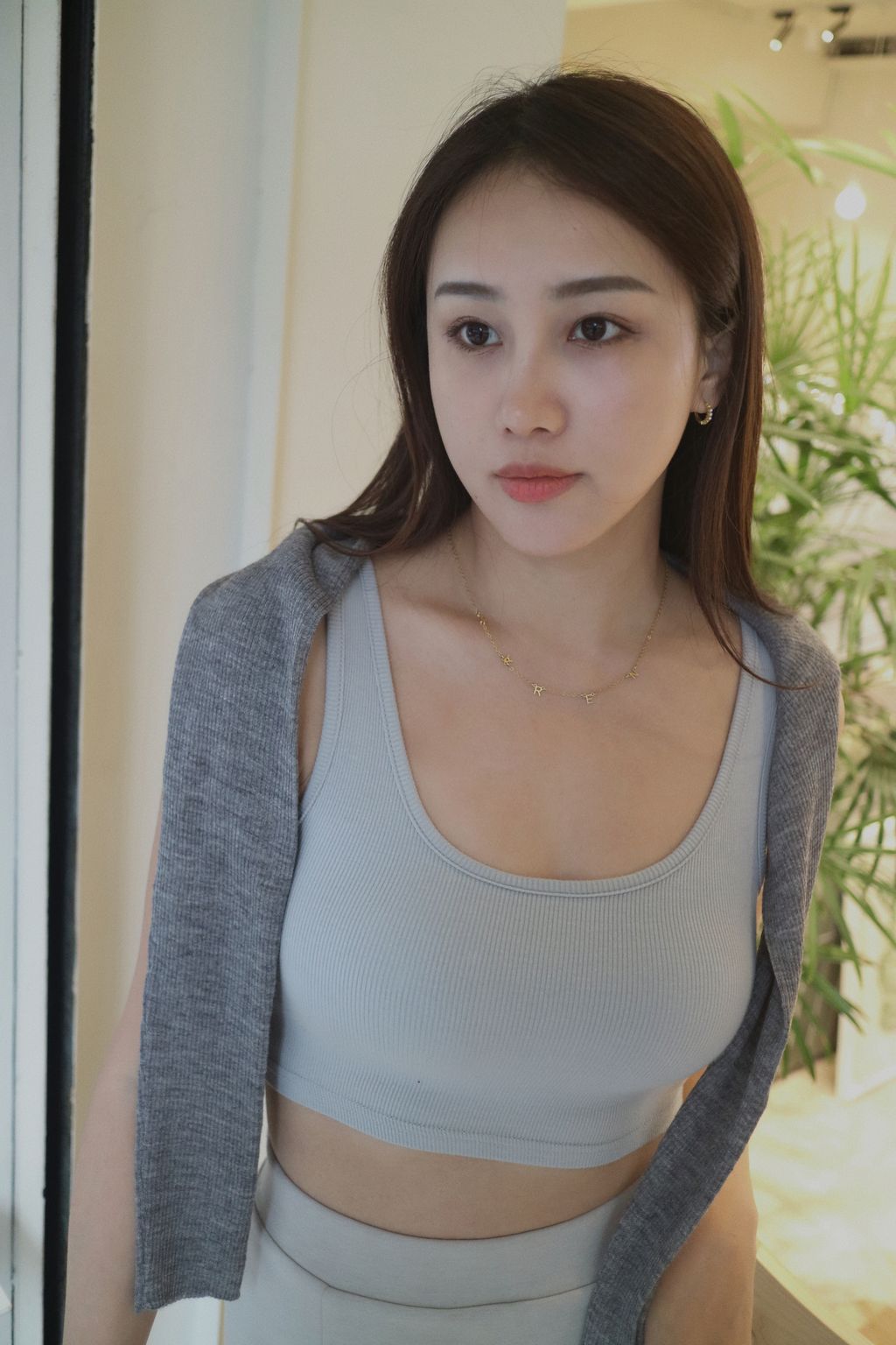 N 坦克短版背心bra Top（五色） Thelabel Rae