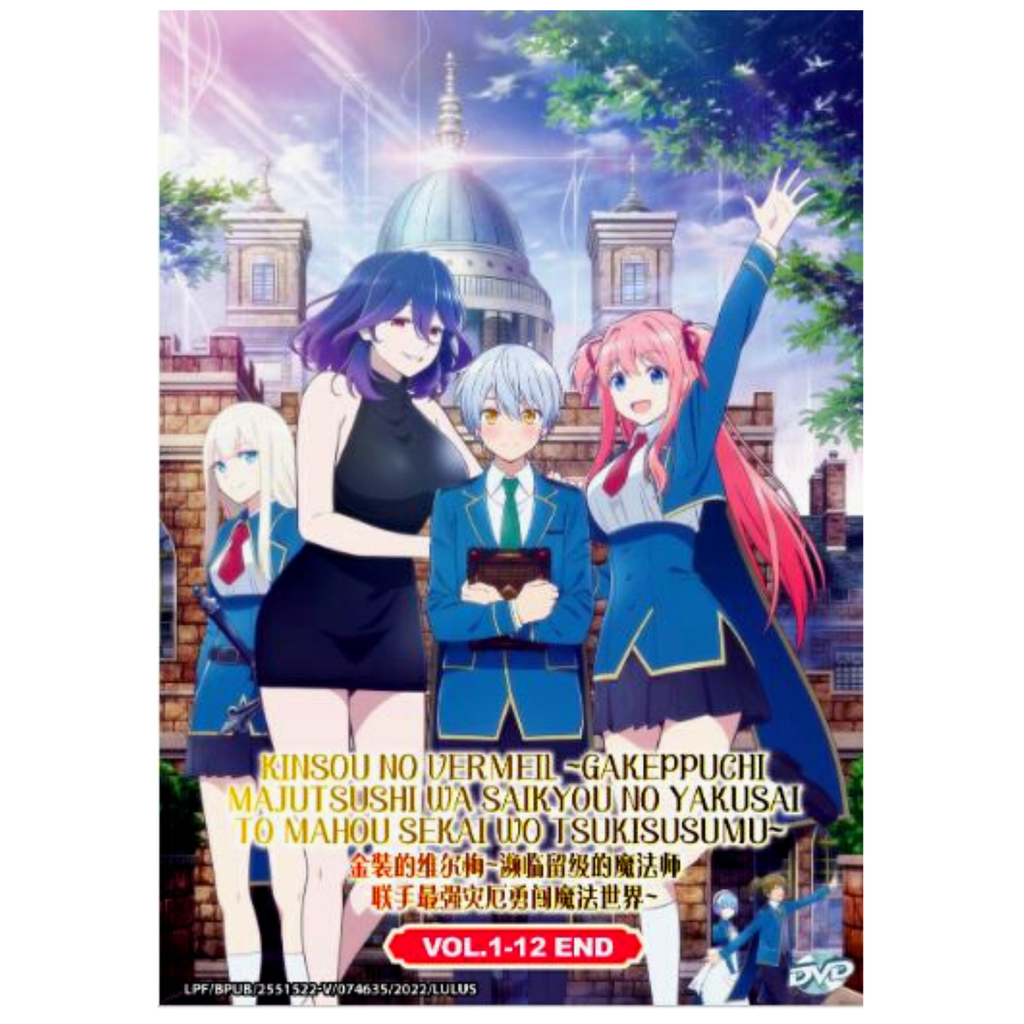 DVD Isekai Meikyuu De Harem Wo Vol.1-12 End Uncut Version English Sub