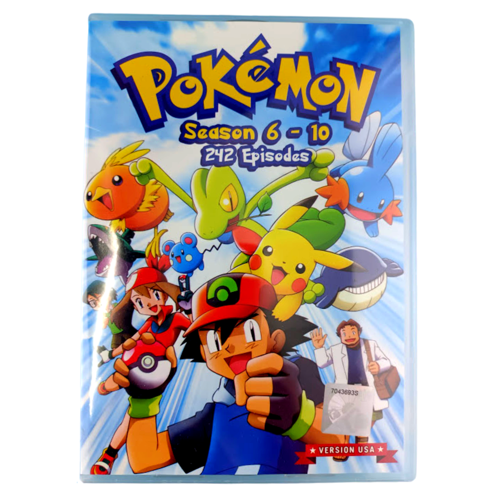 Box Dvd Pokémon Todas as temporadas até hoje + de 1000ep em ordem