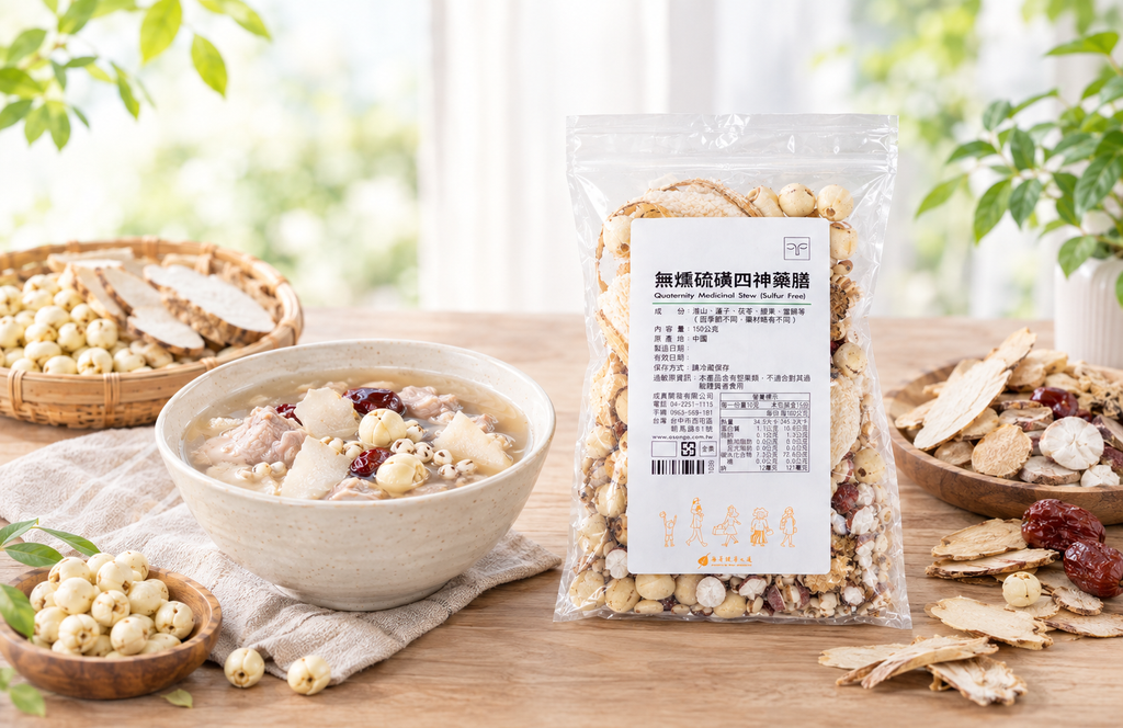 1039無燻硫磺四神藥膳 意象照
