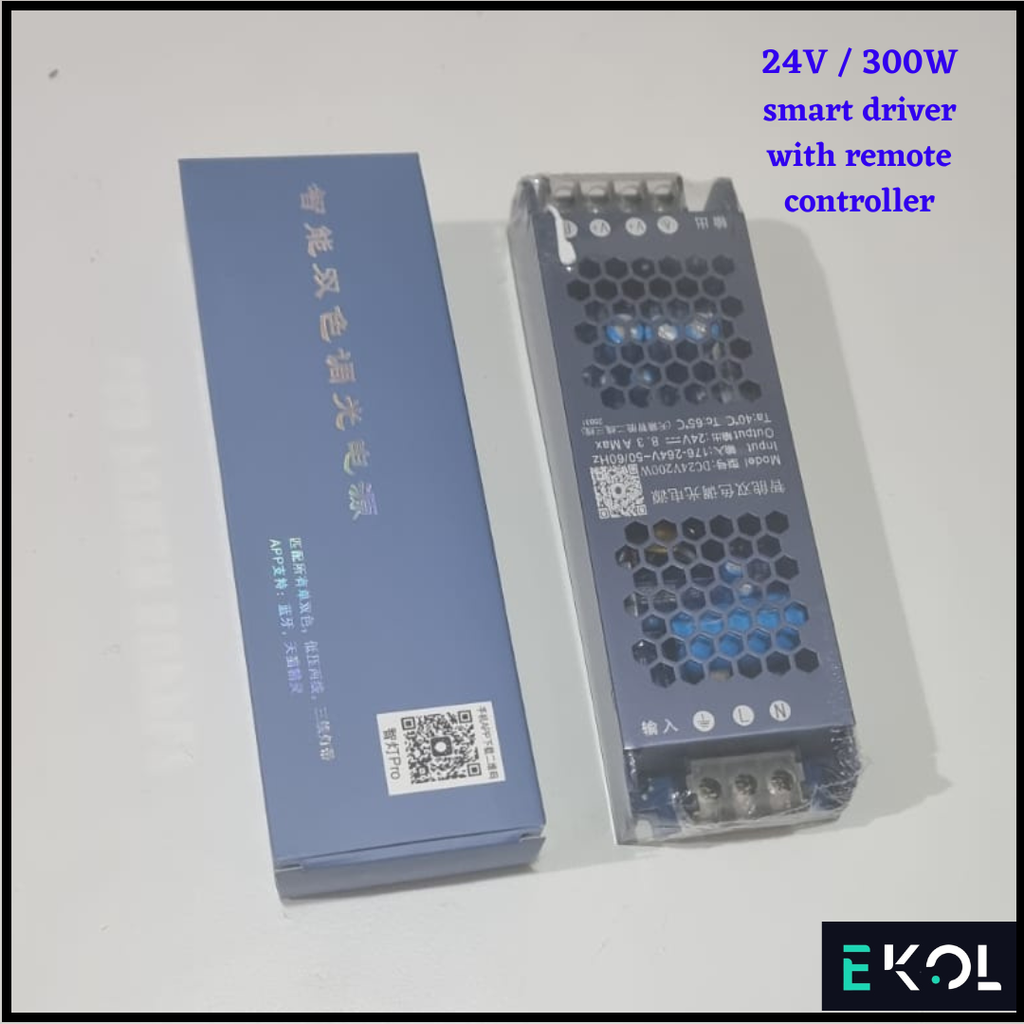 24V  300W smart driver with remote controller