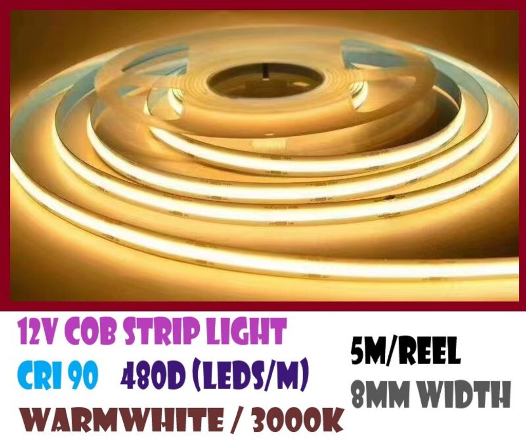 12v-5m warmwhite 480D