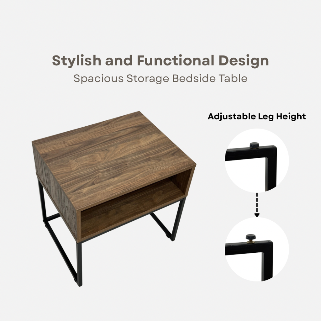 MORENA Bedside Table - 5