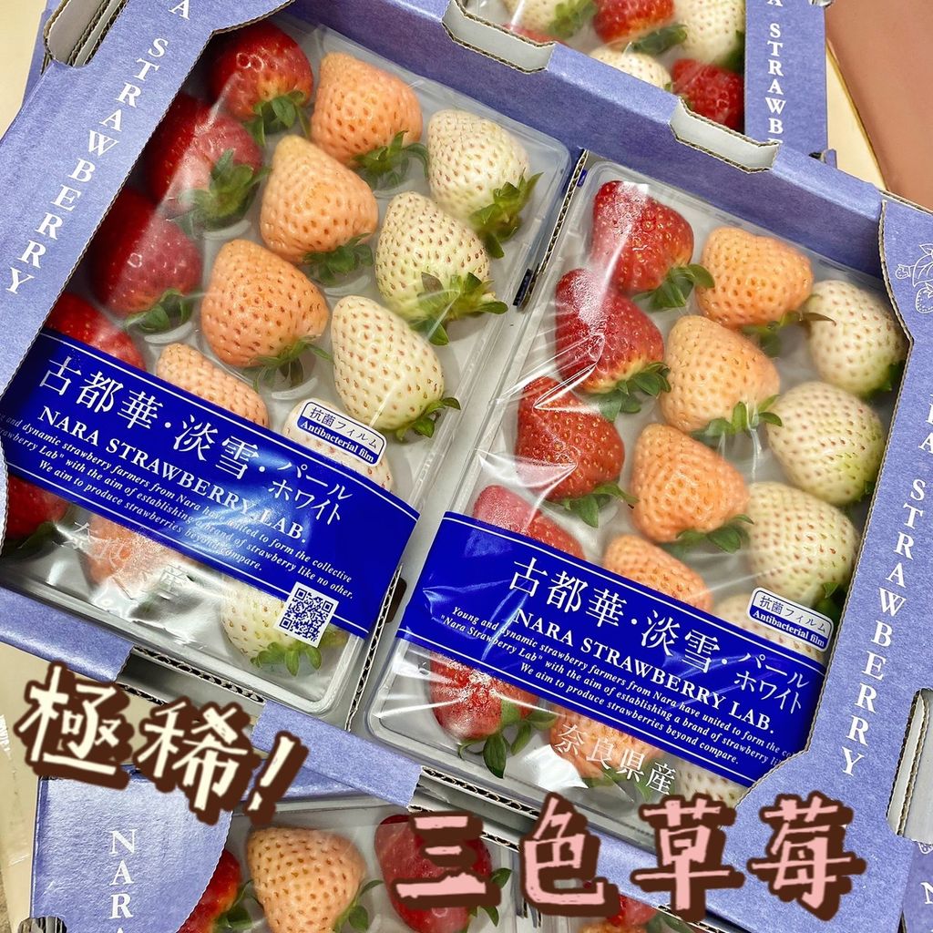 三色草莓