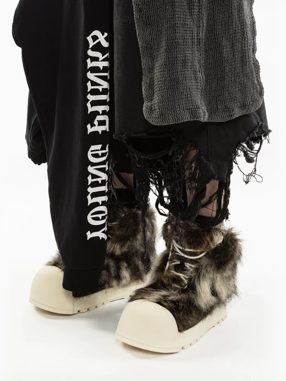 FVVO Rocksta Thick Soled High Top Boots F.V.V.O】THICK SOLED HIGH