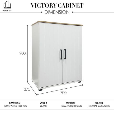 Home DIY 988000017 Victory Multipurpose Cabinet Dimension