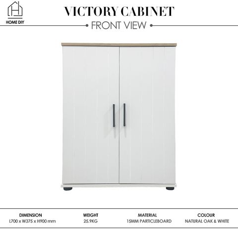Home DIY 988000017 Victory Multipurpose Cabinet Front View