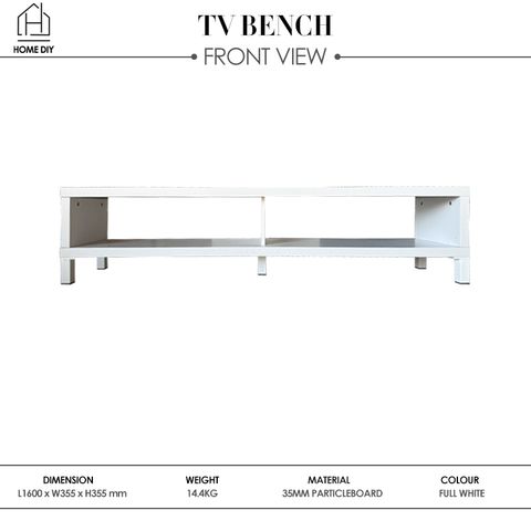 Home DIY TV Bench 988000020 Front View