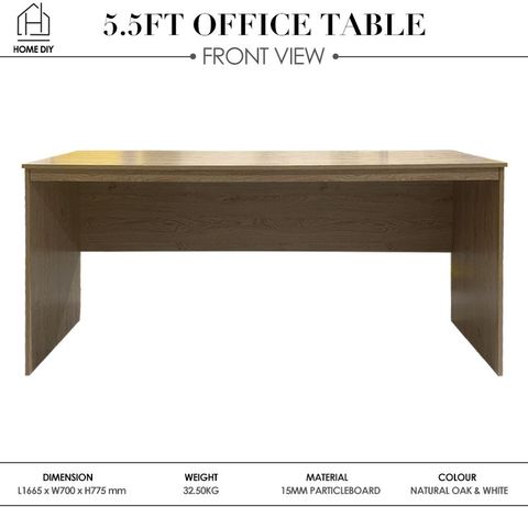 Home DIY 5.5FT Office Table 988000074 Front View
