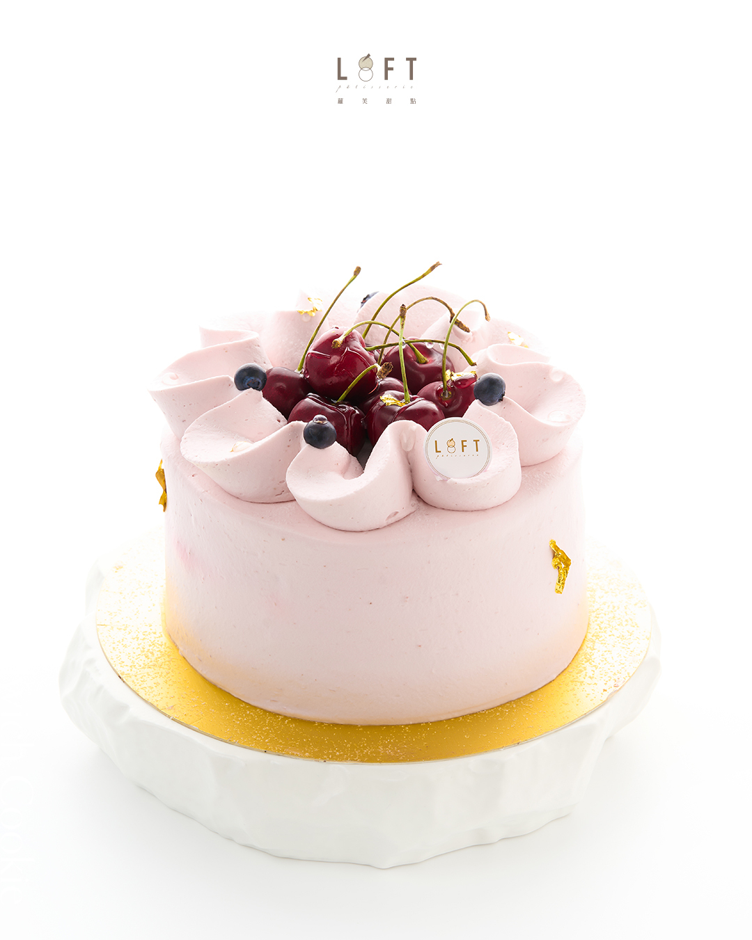 酸甜櫻桃鮮奶油蛋糕1