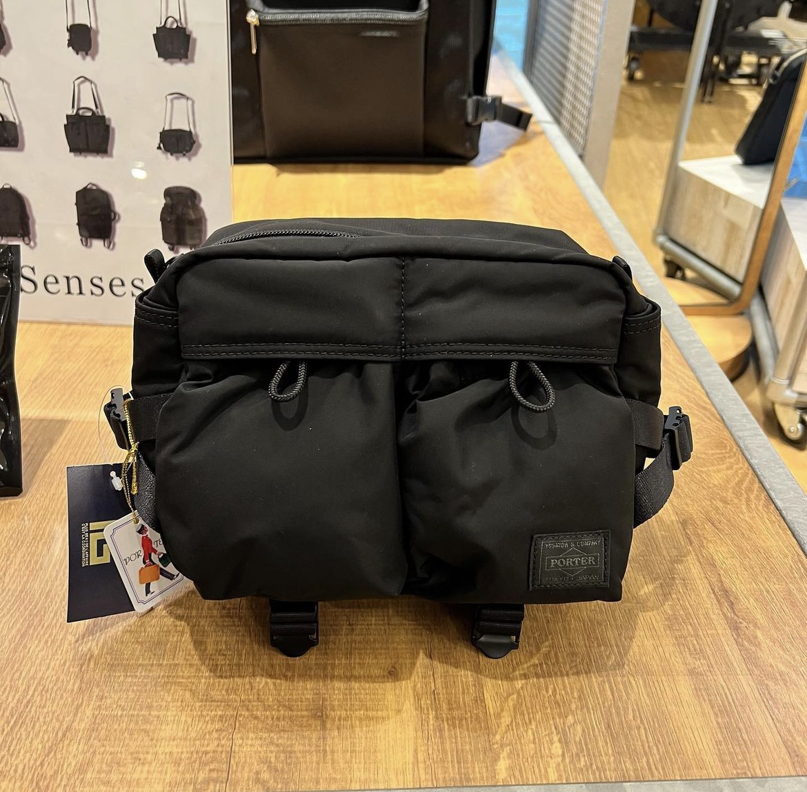 Shoulder - Senses Pack Black Porter SENSES | Yoshida & PORTER