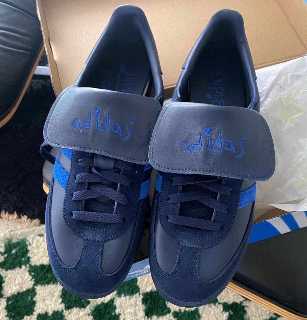 [現貨] Adidas HANDBALL SPEZIAL SHUKYU x E-WAX 三方聯名 翻鞋舌 HP6694 (咖啡23.5cm)
