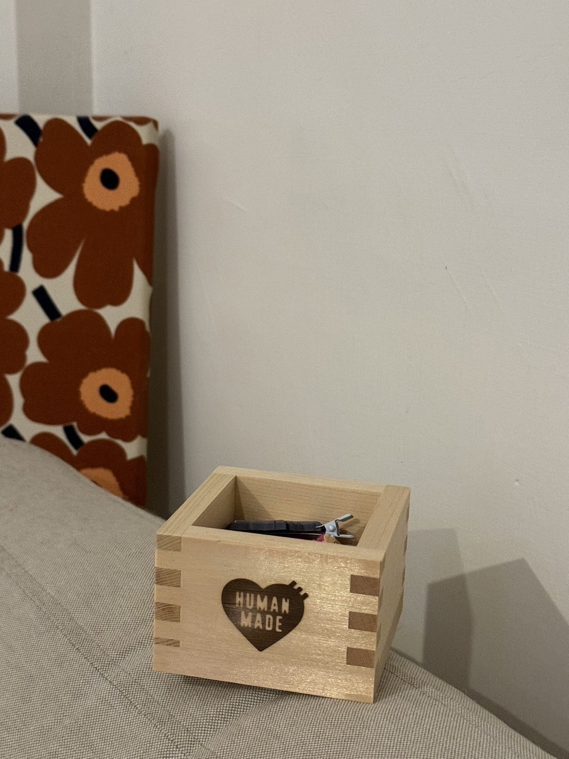 現貨] Human Made SQUARE WOODEN CUP 新年清酒木杯木盒收納盒