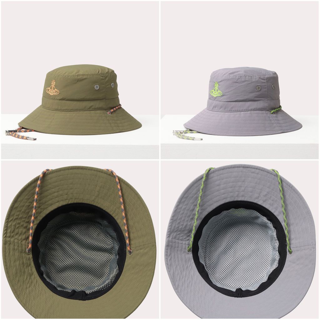 [預購] Vivienne Westwood Outdoor 輕量尼龍 機能漁夫帽
