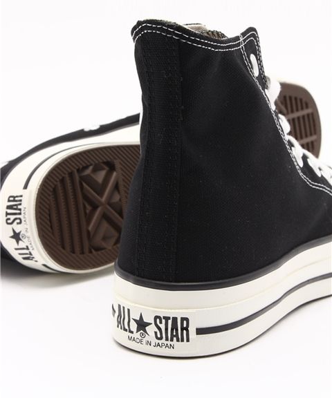現貨] Converse 日本製CANVAS ALL STAR J HI 基本定番黑/高筒