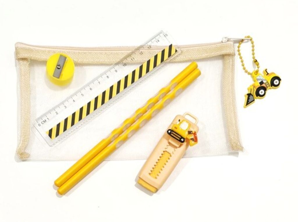stationery set tractor