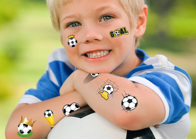 football tattoo 2