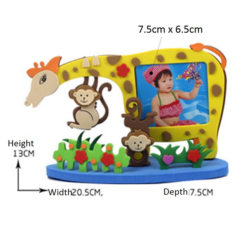 DIY Foam Photo Frame Xuen Bringing back the joy to kids