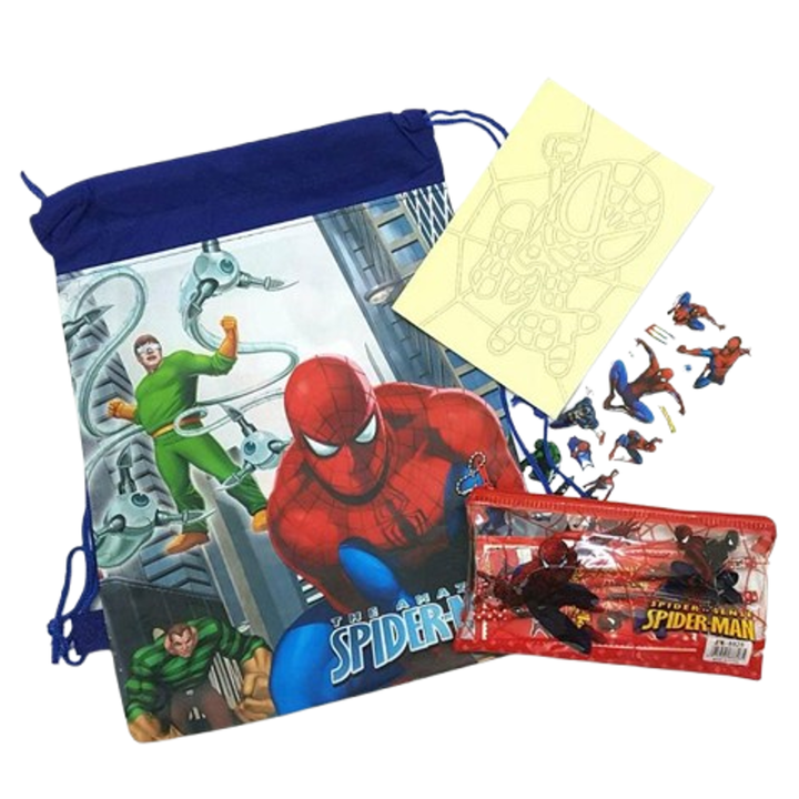 drawstring - spiderman