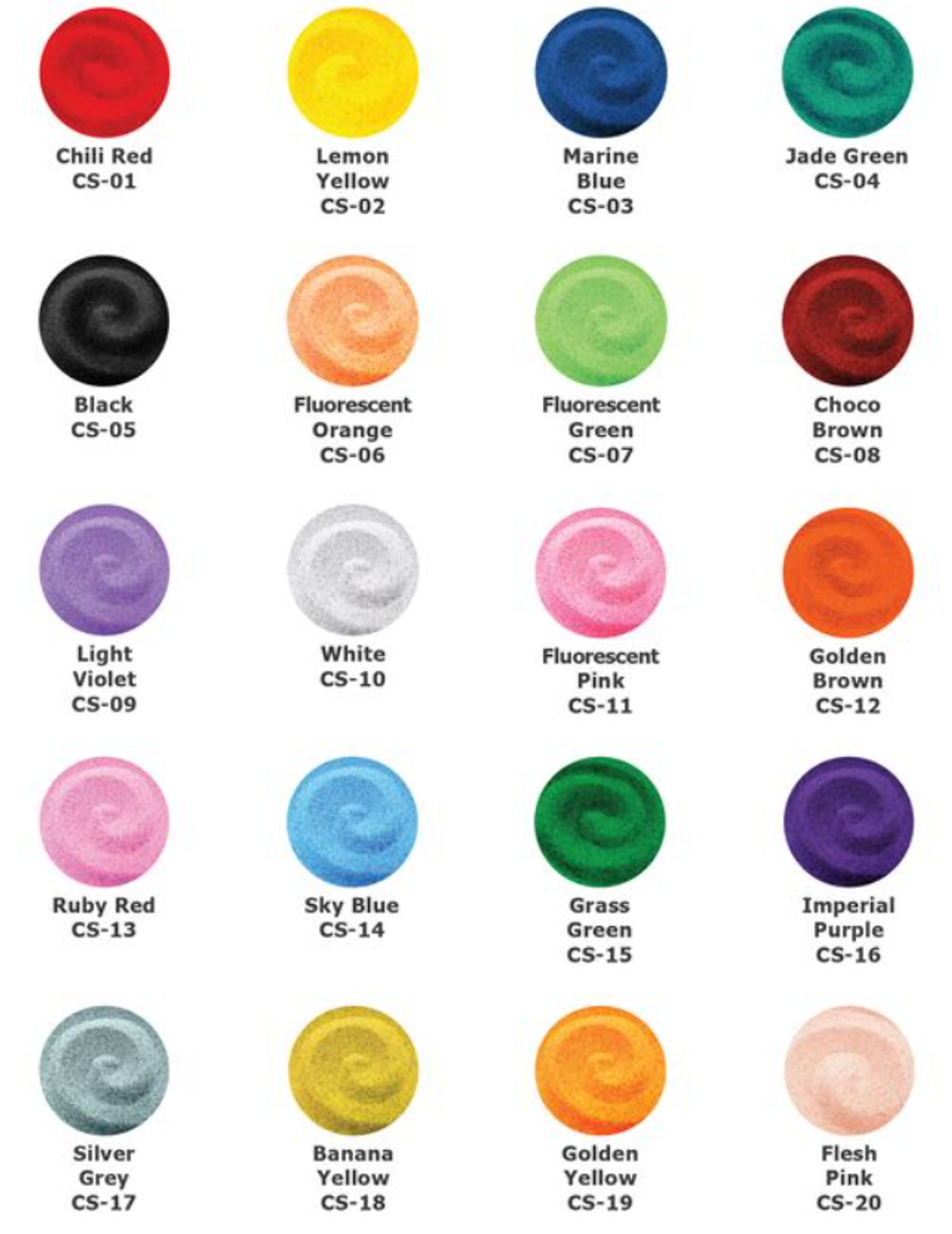 colour sand