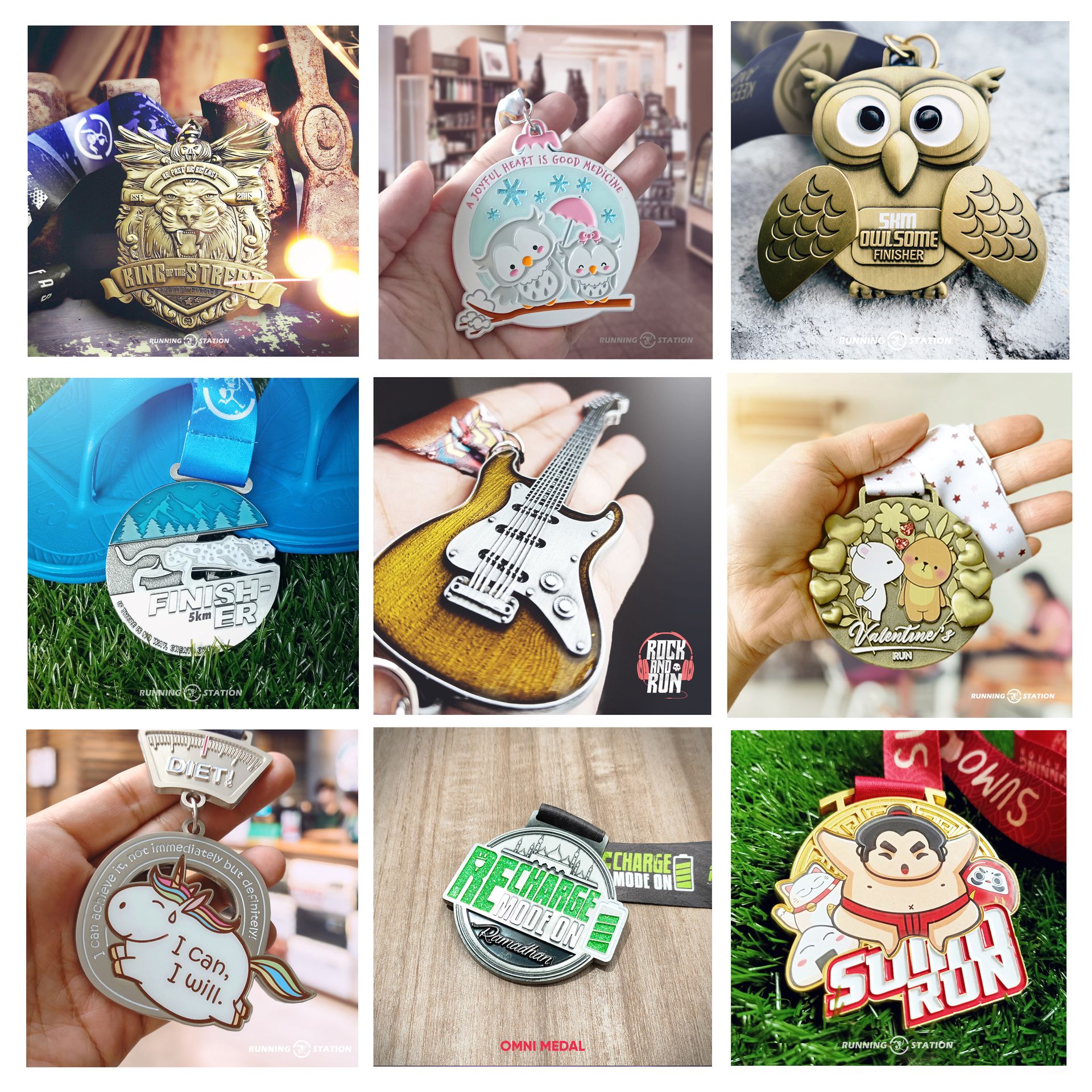 Running Station | Medal Collection