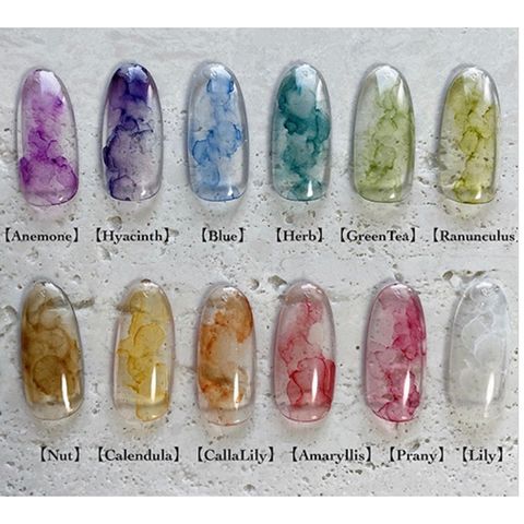 13色全套套組 小支Annuum 暈染液 共有13色可選 shoko 日本聯名 美甲 超美 暈