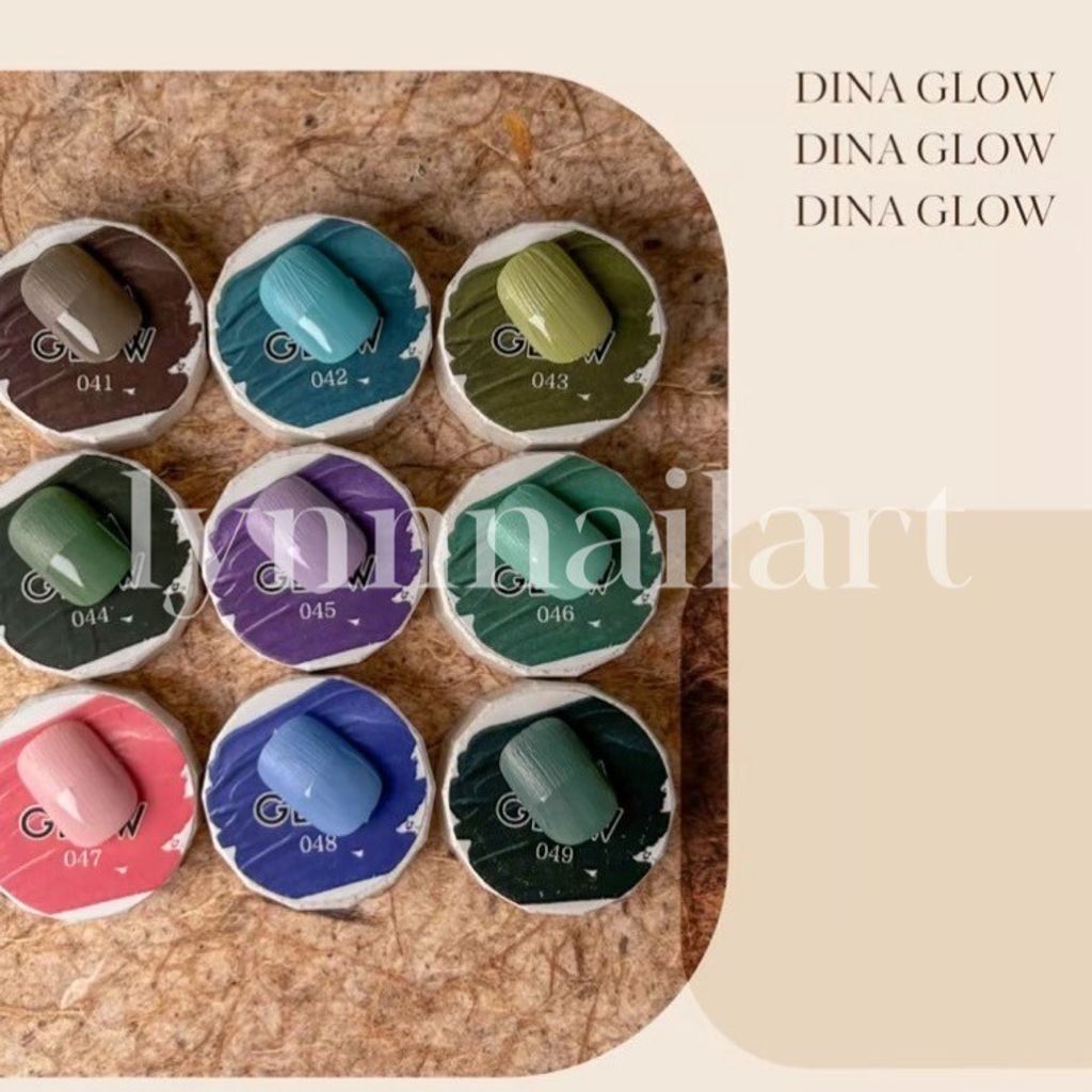 Dina Glow石漆色膠 5g (41~58)