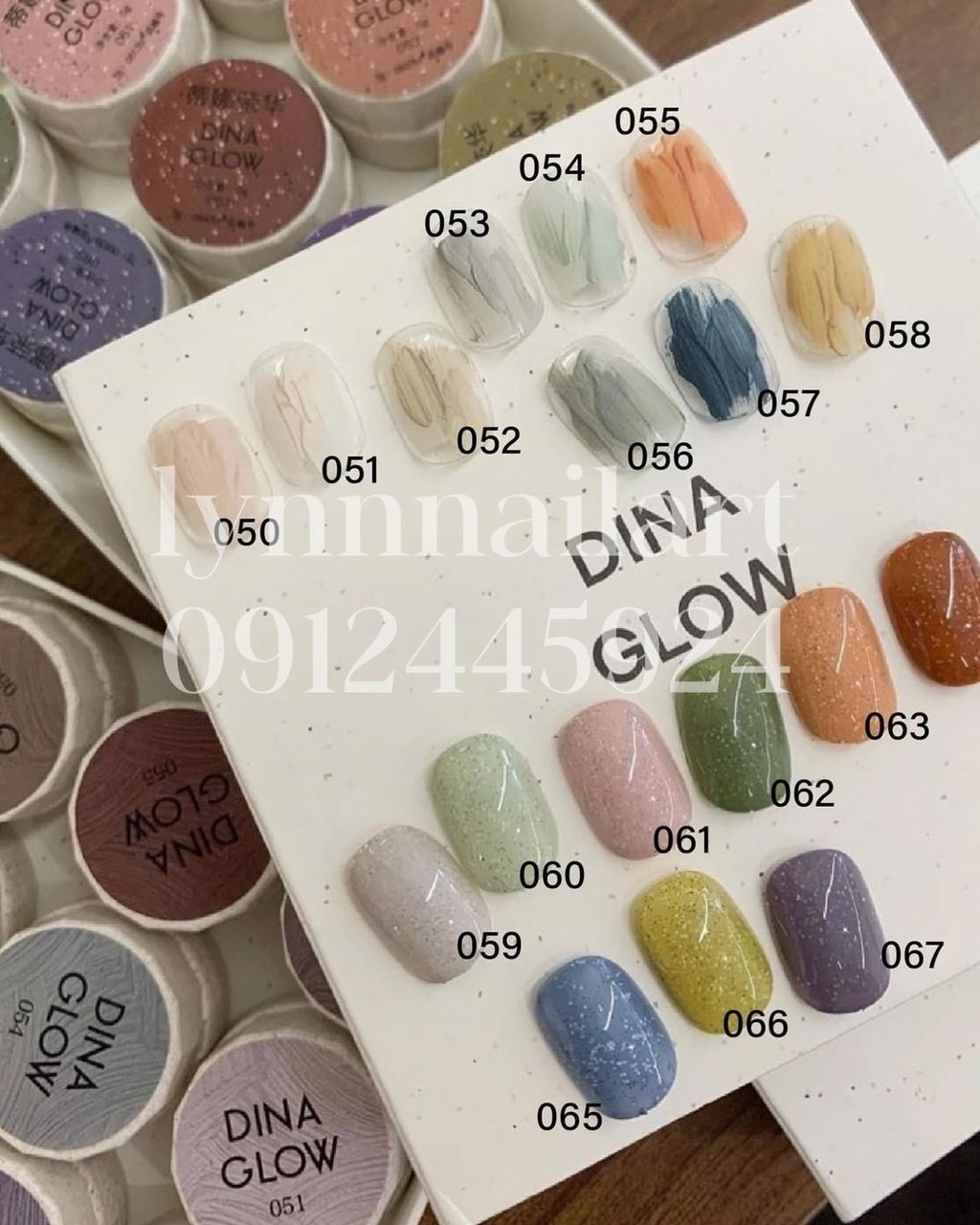 【18色包套】 Dina Glow石漆色膠 5g 共18色 41.42.43.44.45.46.47.48.49.50.51.52.53.54.55.56.57.58