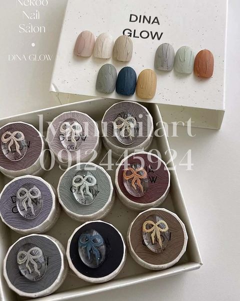 【18色包套】 Dina Glow石漆色膠 5g 共18色 41.42.43.44.45.46.47.48.49.50.51.52.53.5