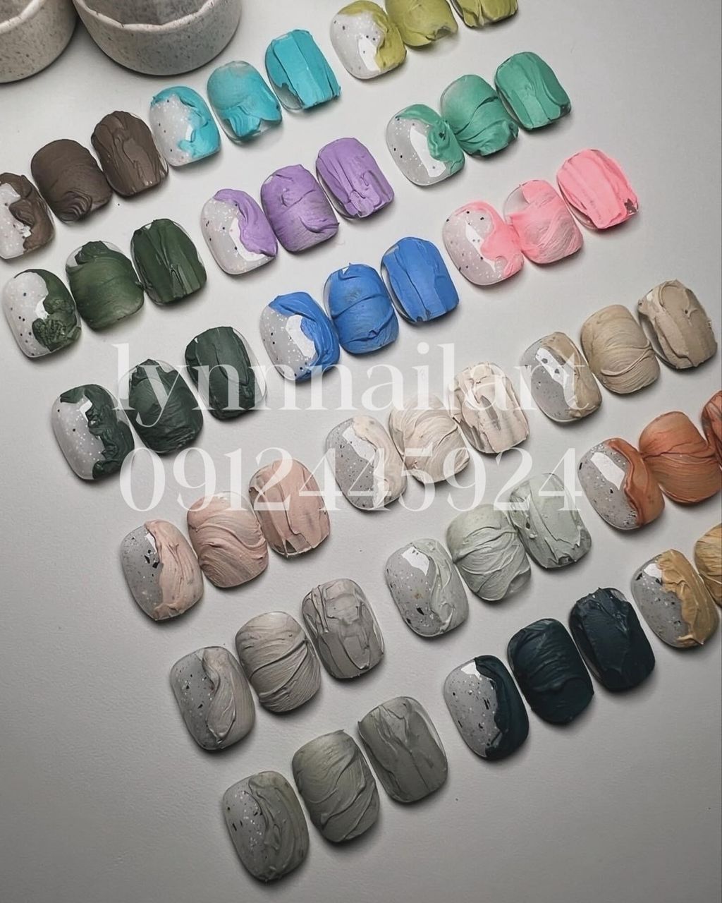 【18色包套】 Dina Glow石漆色膠 5g 共18色 41.42.43.44.45.46.47.48.49.